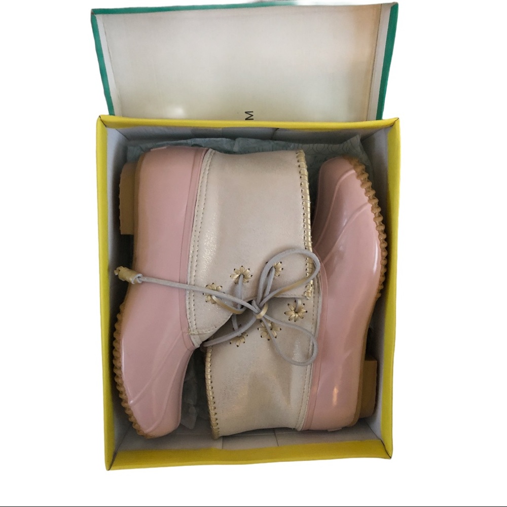 JACK ROGERS CHLOE BLUSH BOOTS 11